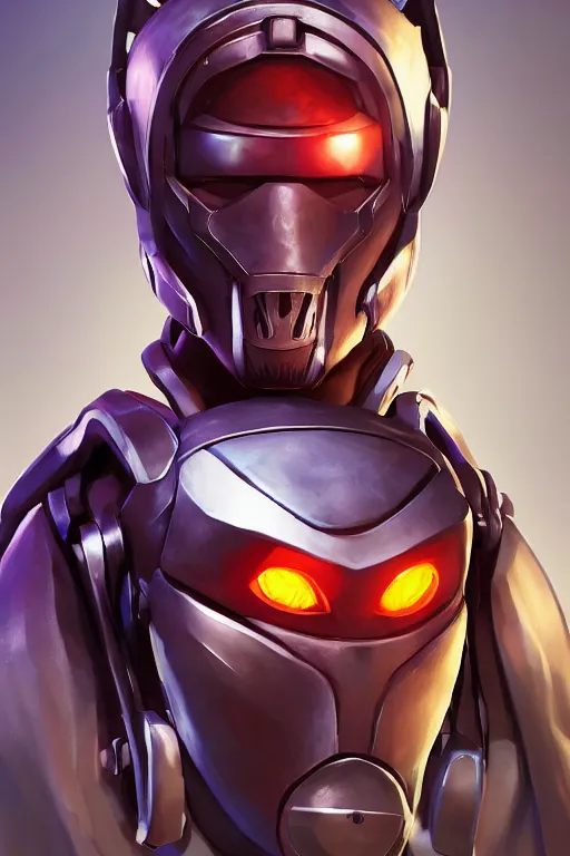 Image similar to epic mask helmet robot ninja portrait stylized as fornite style game design fanart by concept artist gervasio canda, behance hd by jesper ejsing, by rhads, makoto shinkai and lois van baarle, ilya kuvshinov, rossdraws global illumination radiating a glowing aura global illumination ray tracing hdr render in unreal engine 5