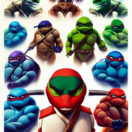 Image similar to face icon stylized minimalist teenage mutant ninja turtles, loftis, cory behance hd by jesper ejsing, by rhads, makoto shinkai and lois van baarle, ilya kuvshinov, rossdraws global illumination