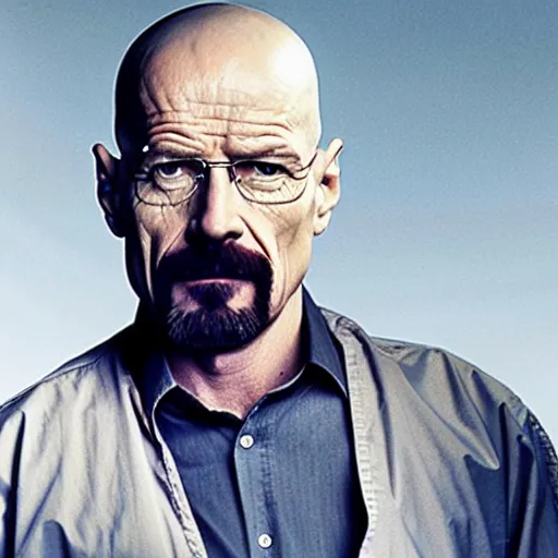 Prompt: walter white played by Jim Pickens
