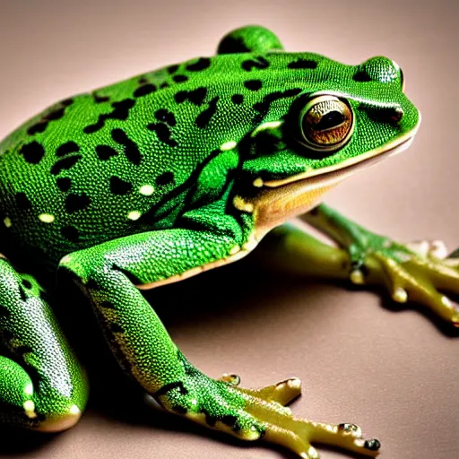 Image similar to Lady Frog woman photograph, sharp focus, realistic