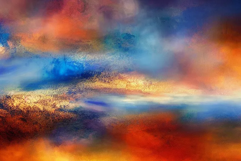 Prompt: reimagined abstract landscape windows 1 1 background wallpapers, muted colors