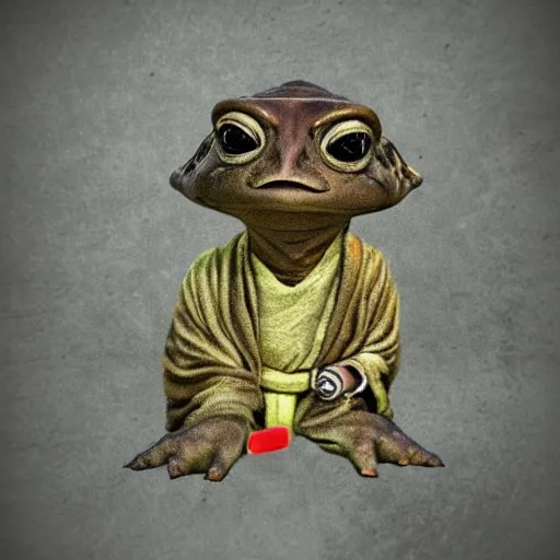 Prompt: Jedi Toad