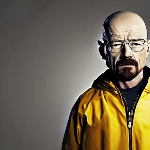 Image similar to Walter White but hes turned himself into a bee