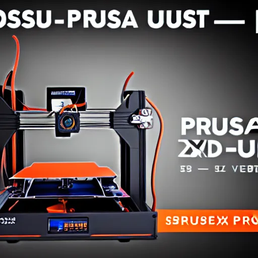 Image similar to josef prusa showing new prusa xxl 3 d printer high end photoshoot