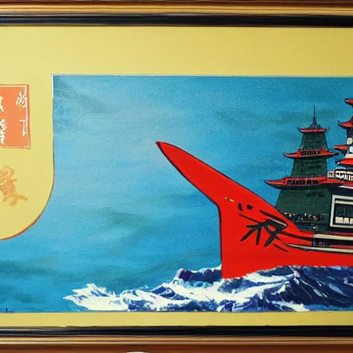 Prompt: yamato-e painting