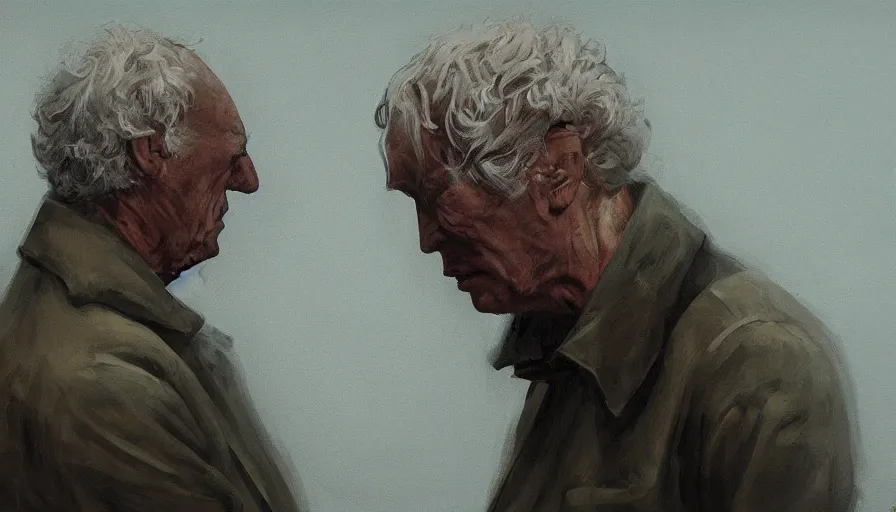 Prompt: psychohistory, jama jurabaev, greig fraser, roger deakins, trending on artstation, high quality, brush stroke