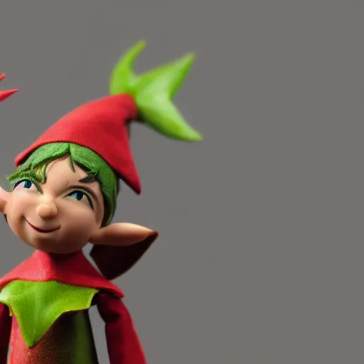 Image similar to photo of acorn elf, high detail, 4 k, ultra realistic