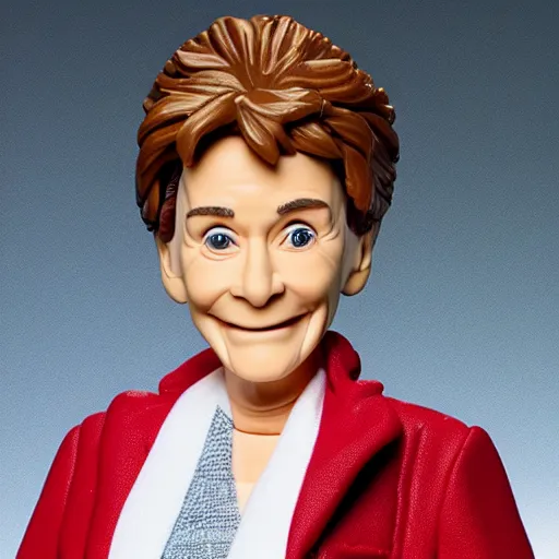 Prompt: judge judy as an action figure, photorealistic, highly detailed