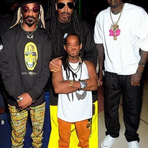 Prompt: snoop doggs and busta rhymes child