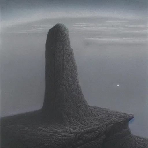 Image similar to New artwork by Zdzisław Beksiński in the year 2022