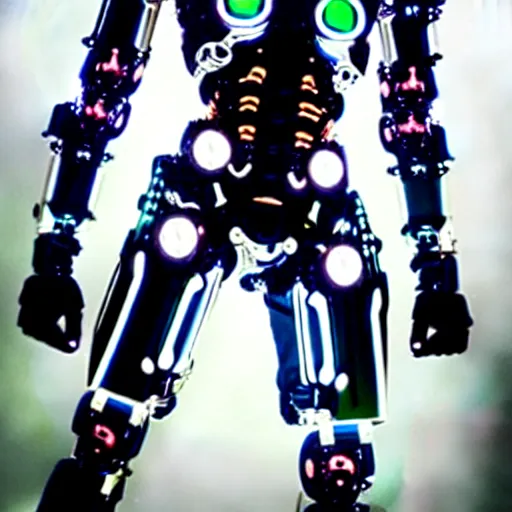 Image similar to genos cyborg real photo