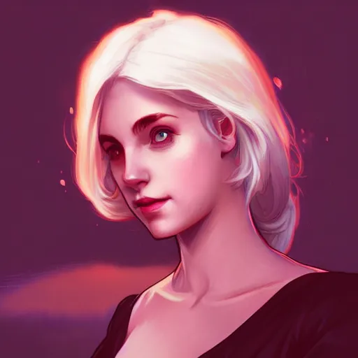 Image similar to Ciri, ambient lighting, 4k, alphonse mucha, lois van baarle, ilya kuvshinov, rossdraws, artstation