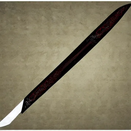 Image similar to skofnung, legendary viking sword, energy sword, science fiction, magic item, d & d, concept art,