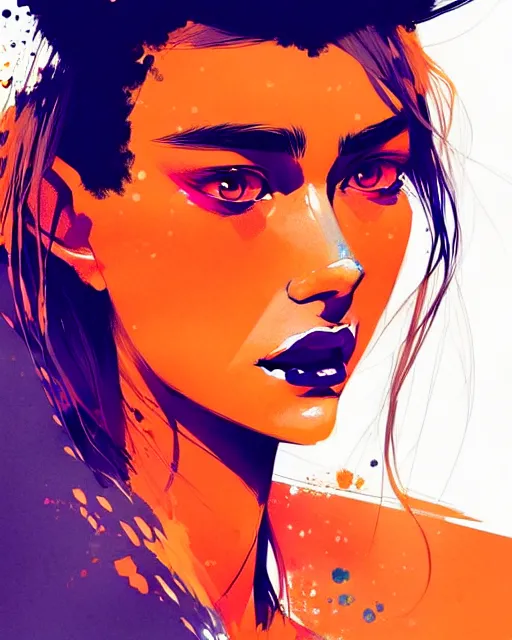 Image similar to a ultradetailed beautiful panting of a stylish woman in a knicks jersey, by conrad roset, greg rutkowski and makoto shinkai, trending on artstation