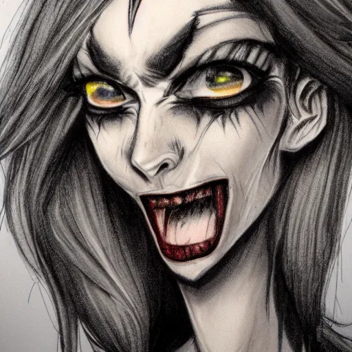 Image similar to extremely detailed realistic art of the personification of hatred