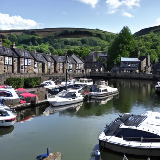 Image similar to hebden bridge marina