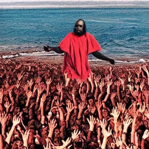 Prompt: “Moses parting the Red Sea”