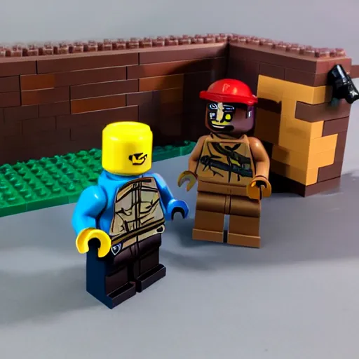 Image similar to team fortress 2 lego set