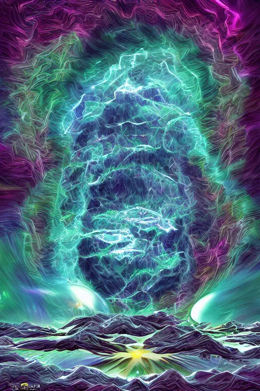 Image similar to The end of all existence in the universe, digital artwork