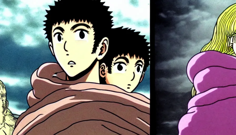 Image similar to the two complementary forces that make up all aspects and phenomena of life, from Berserk