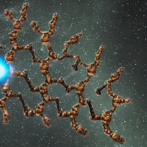 Image similar to biologically feasible alien species that do not use dna to carry hereditary information