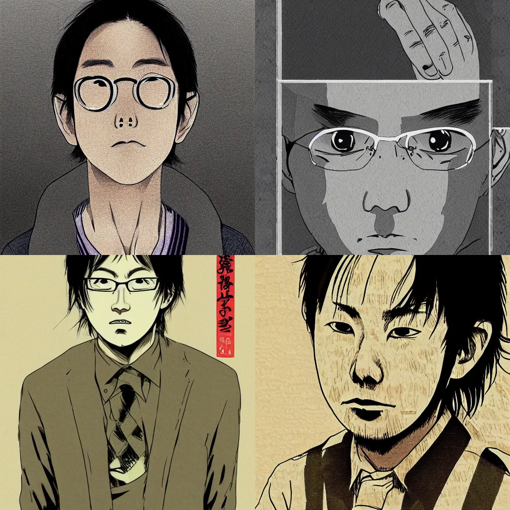 Prompt: susumu nakoshi, manga, highly detailed, digital art, centered, portrait, colored accurately, in the style of inio asano