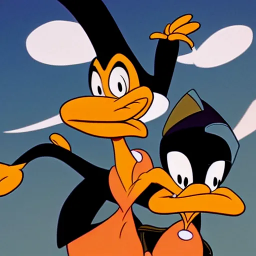 Image similar to daffy duck, disney animation