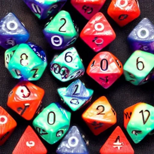 Prompt: d 2 0 fuzzy dice, realistic photography, high detailed