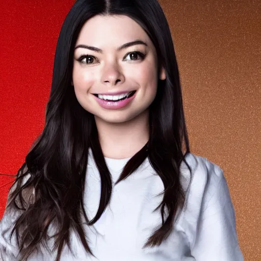 Image similar to Miranda Cosgrove as Meilin Lee in disney turning red live action, 8k full HD photo, cinematic lighting, anatomically correct, oscar award winning, action filled, correct eye placement,