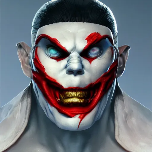 Prompt: ghost face as vega street fighter, ultra realistic, concept art, intricate details, highly detailed, photorealistic, octane render, 8 k, unreal engine, art by frank frazetta, simon bisley, brom