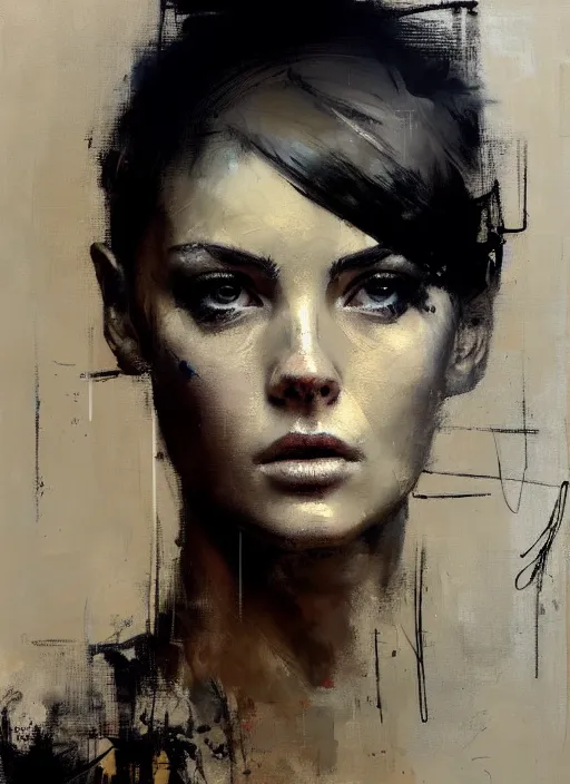 Image similar to painting of a gorgeous young woman in the style of Guy Denning, realistic, sharp focus, 8k high definition, insanely detailed, intricate, elegant, art by Guy Denning and Jeremy Mann