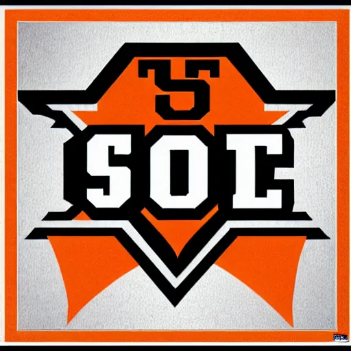 Image similar to oklahoma state university OSU cowboys logo, pistol pete