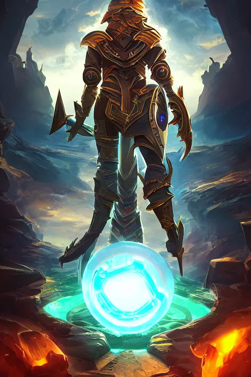 Image similar to shield fantasy epic legends game icon stylized digital illustration radiating a glowing aura global illumination ray tracing hdr fanart arstation by ian pesty and katarzyna da „ bek - chmiel