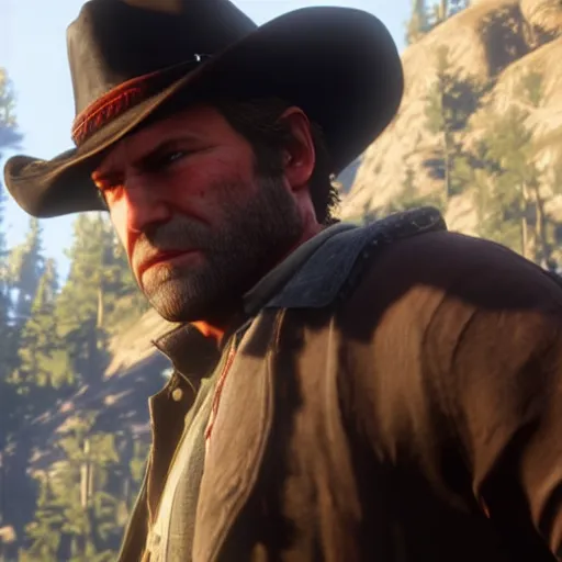 Image similar to Arthur Morgan in Red dead redemption 2 in Gta 5, gameplay screenshot