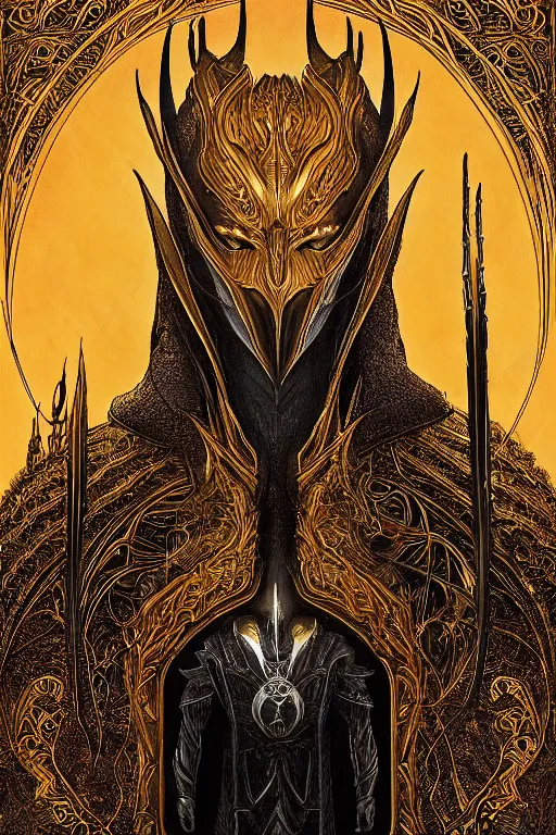 The Lord of the Rings - Fan-art sauron by Christian Castanea on Dribbble