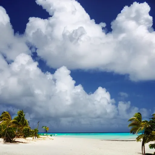 Prompt: cloud photography in aruba, nikon p 5 0 0