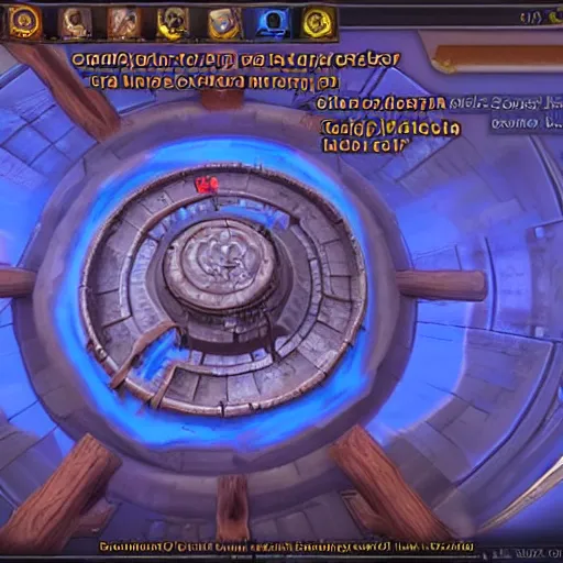 Prompt: 3 6 0 degree rotation in the middle of ironforge