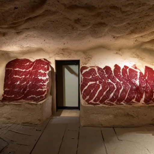 Image similar to meat cave, meaty, cavey, meat