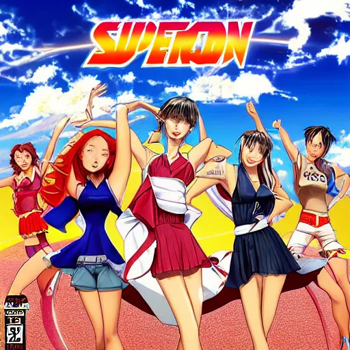 Prompt: Super Eurobeat vol 2 Album Cover