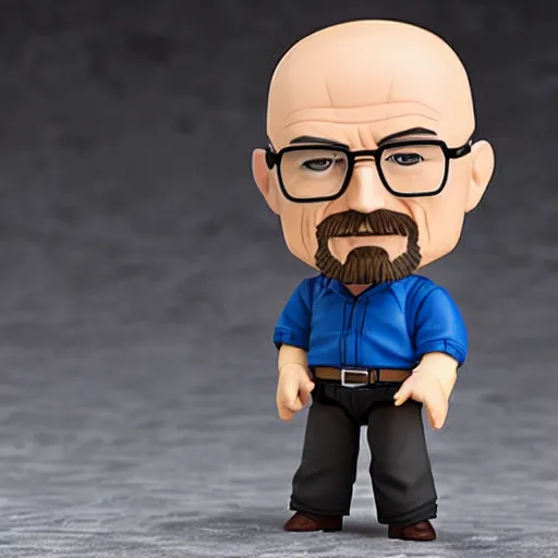 Prompt: walter white nendoroid photo