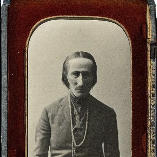 Prompt: Tintype photograph of a work of art by Marcel Duchamp displayed in an ethnographic museum, archive material, anthropology, 1920s studio lighting.