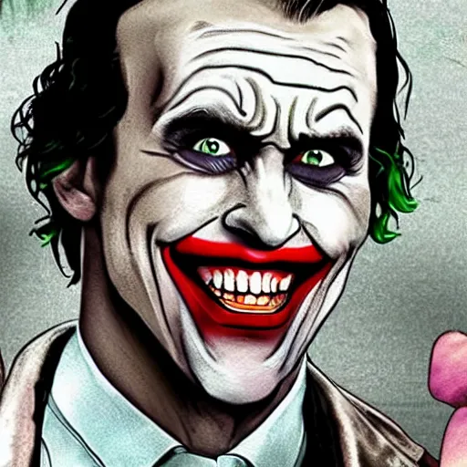 Image similar to Ryan Reynolds as The Joker