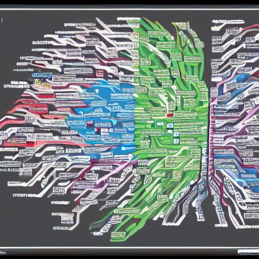 Prompt: The Human Brain in the style of the London Underground Map, technical document, 4k