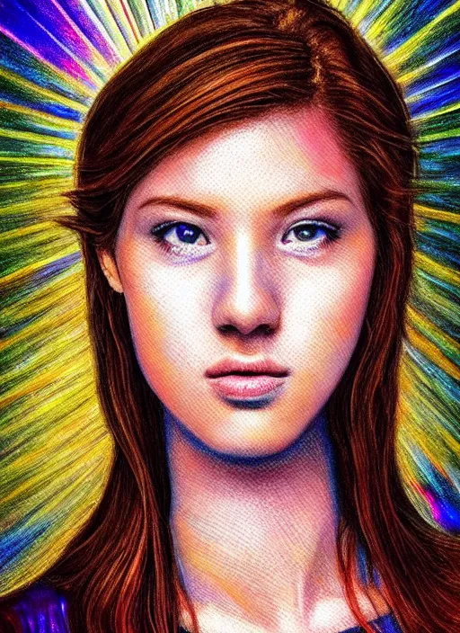 Prompt: Karen Dillan as the rich girl of highschool. ultra detailed painting at 16K resolution and amazingly epic visuals. epically beautiful image. amazing effect, image looks gorgeously crisp as far as it's visual fidelity goes, absolutely outstanding. vivid clarity. ultra. iridescent. mind-breaking. mega-beautiful pencil shadowing. beautiful face. Ultra High Definition. godly shading. amazingly crisp sharpness. photorealistic film cel processed twice.