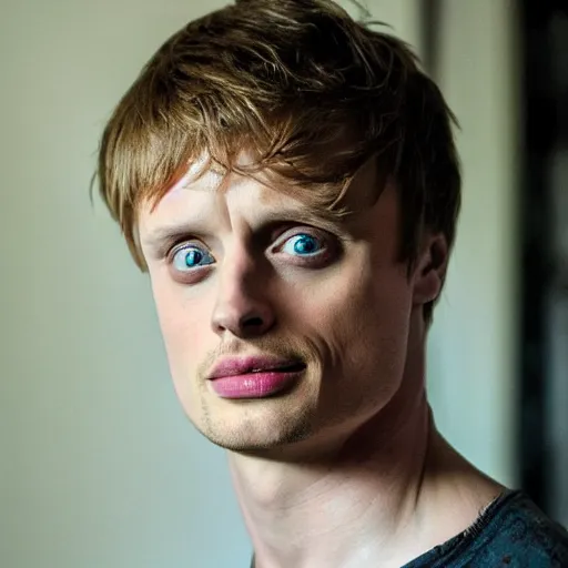 Prompt: attractive bradley james, natural lighting, high quality, very detailed painting