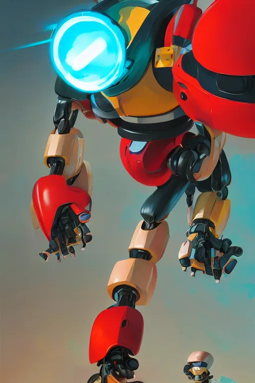 Image similar to metabots medabots medarotto medarot robot minimalist comics helmet mask neon cybereye, behance hd by jesper ejsing, by rhads, makoto shinkai and lois van baarle, ilya kuvshinov, rossdraws global illumination ray tracing hdr radiating a glowing aura