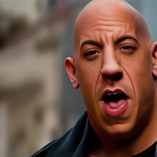 Image similar to the peepee poopoo man starring vin diesel