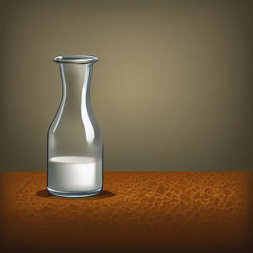 Image similar to a one milk, digital art,