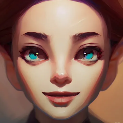 Image similar to face icon stylized minimalist 3 do interactive multiplayer, loftis, cory behance hd by jesper ejsing, by rhads, makoto shinkai and lois van baarle, ilya kuvshinov, rossdraws global illumination