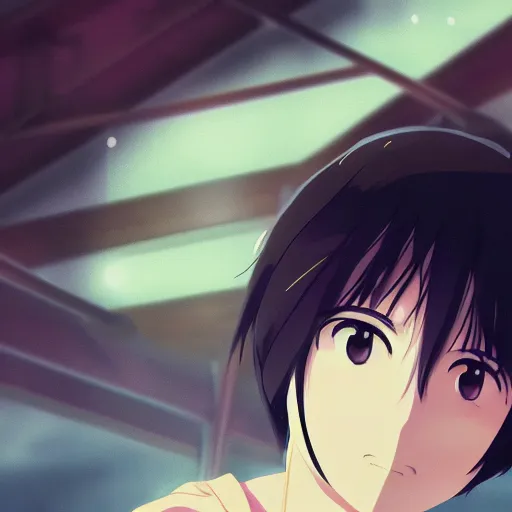 Prompt: movie wallpaper for Kimi mo Na Wa by Makoto Shinkai, anime, HD, detailed, 8k